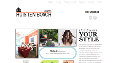 Desktop Screenshot of huistenboschkappers.nl